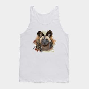 African Wild Dog | Wildlife Design Tank Top